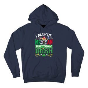 Mexican Latino St Saint Patricks Day Beer Shamrock Gift Tall Hoodie