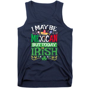 Mexican Latino St Saint Patricks Day Beer Shamrock Gift Tank Top