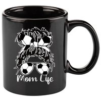 Mom Life Soccer Mom 11oz C Handle Ceramic Mug
