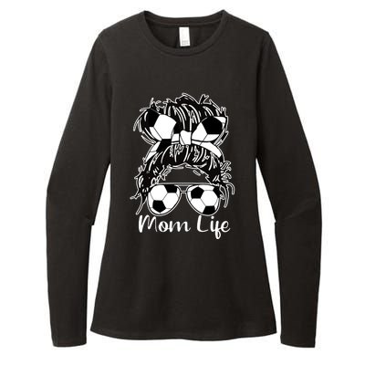 Mom Life Soccer Mom Womens CVC Long Sleeve Shirt