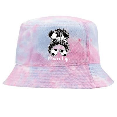 Mom Life Soccer Mom Tie-Dyed Bucket Hat