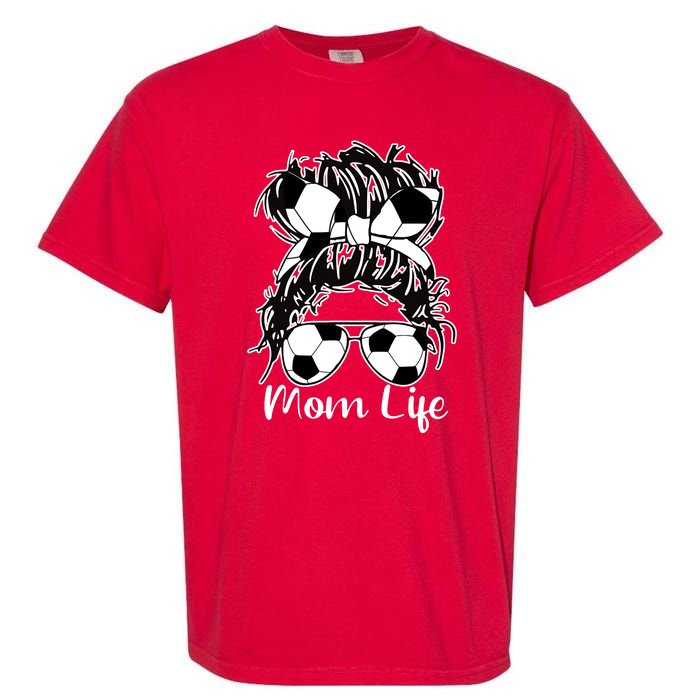 Mom Life Soccer Mom Garment-Dyed Heavyweight T-Shirt