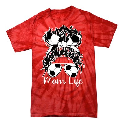 Mom Life Soccer Mom Tie-Dye T-Shirt