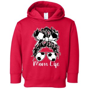 Mom Life Soccer Mom Toddler Hoodie