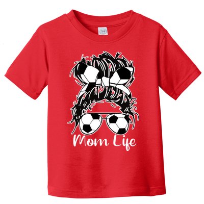 Mom Life Soccer Mom Toddler T-Shirt