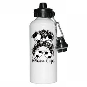 Mom Life Soccer Mom Aluminum Water Bottle 