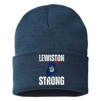 Maine Lewiston Strong Sustainable Knit Beanie