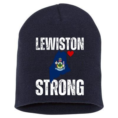 Maine Lewiston Strong Short Acrylic Beanie