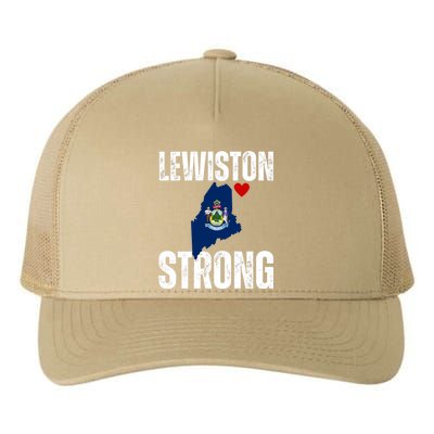 Maine Lewiston Strong Yupoong Adult 5-Panel Trucker Hat