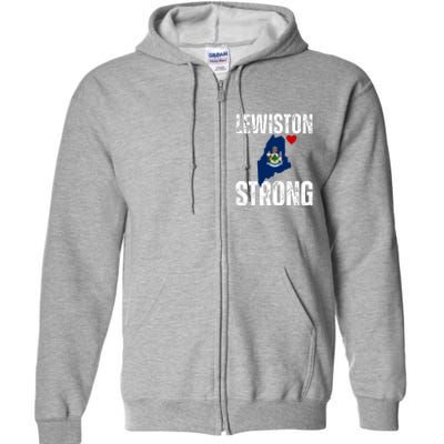 Maine Lewiston Strong Full Zip Hoodie