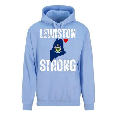 Maine Lewiston Strong Unisex Surf Hoodie