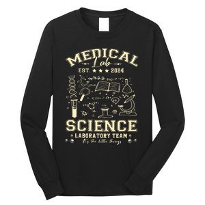 Medical Lab Science Team Est 2024 Long Sleeve Shirt