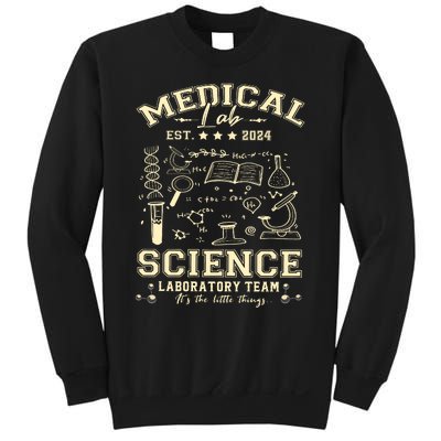 Medical Lab Science Team Est 2024 Sweatshirt