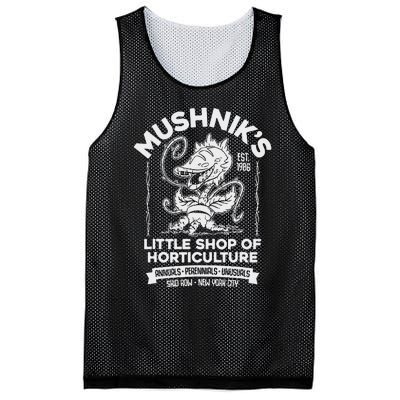 Mushniks Little Shop Of Horticulture Horror Mesh Reversible Basketball Jersey Tank