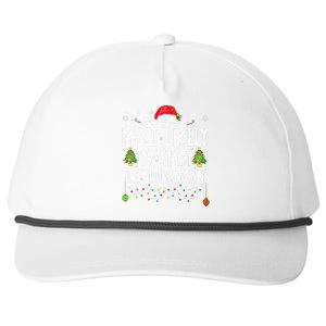 Most Likely To Start The Shenanigans Christmas Family Snapback Five-Panel Rope Hat