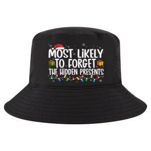 Most Likely To Forget The Hidden Presents Family Xmas Cool Comfort Performance Bucket Hat