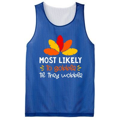 Most Likely To Cute Gift Matching Family Thanksgiving Pajamas Great Gift Mesh Reversible Basketball Jersey Tank