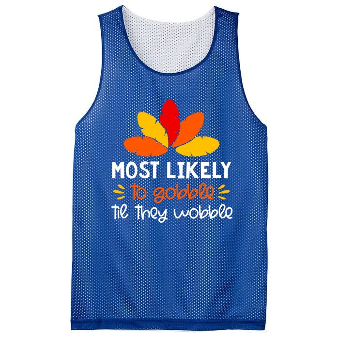 Most Likely To Cute Gift Matching Family Thanksgiving Pajamas Great Gift Mesh Reversible Basketball Jersey Tank