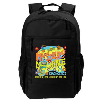 Med Lab Tech Lab Week 2025 Mystery Machine Of Diagnostics Gift Daily Commute Backpack