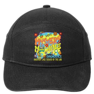 Med Lab Tech Lab Week 2025 Mystery Machine Of Diagnostics Gift 7-Panel Snapback Hat
