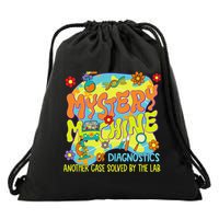Med Lab Tech Lab Week 2025 Mystery Machine Of Diagnostics Gift Drawstring Bag