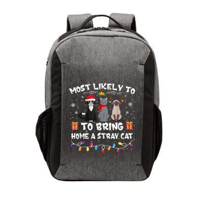 Most Likely To Bring Home A Stray Cat Vector Backpack