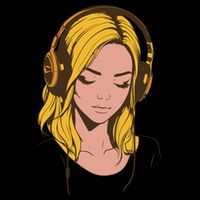 Minimalist Listening To Music With Headphones Cool Gift Cooling Performance Crew T-Shirt