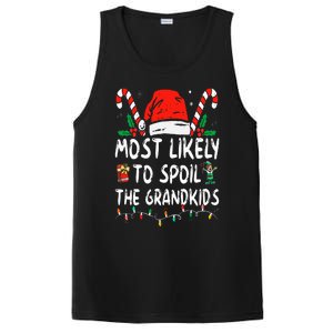 Most Likely To Spoil The Grand Funny Christmas Grandma PosiCharge Competitor Tank