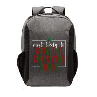 Most Likely To Sing The Christmas Songs Vector Backpack