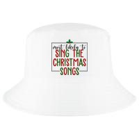 Most Likely To Sing The Christmas Songs Cool Comfort Performance Bucket Hat