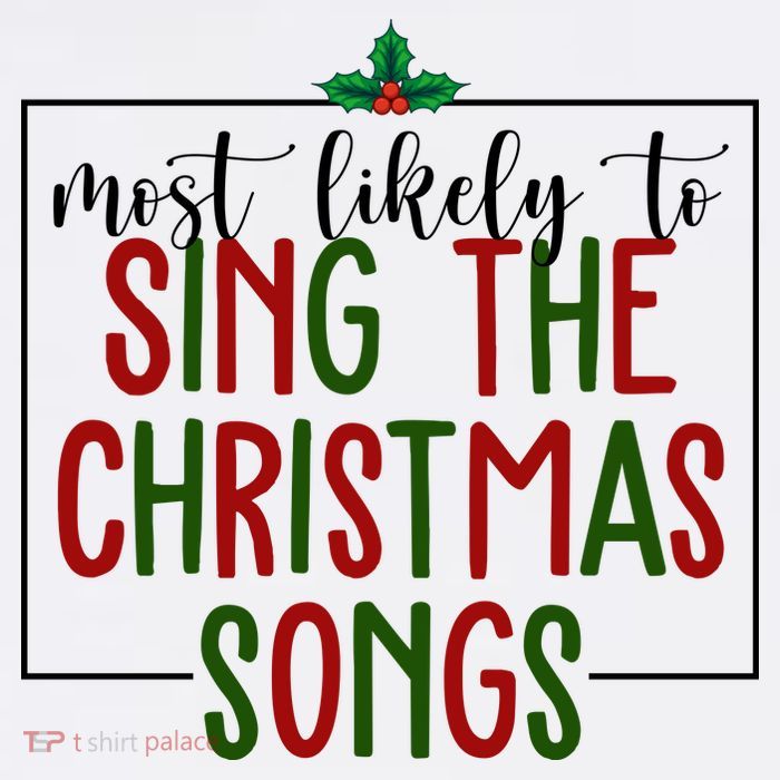 Most Likely To Sing The Christmas Songs Cooling Performance Long Sleeve Crew