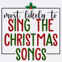 Most Likely To Sing The Christmas Songs Wool Snapback Cap