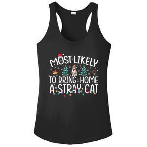 Most Likely To Bring Home A Stray Cat Ladies PosiCharge Competitor Racerback Tank