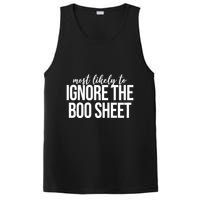 Most Likely To Ignore The Boo Sheet Halloween Funny PosiCharge Competitor Tank
