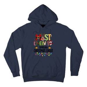 Most Likely To Spread Christmas Cheer Matching Christmas Gift Hoodie