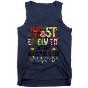 Most Likely To Spread Christmas Cheer Matching Christmas Gift Tank Top