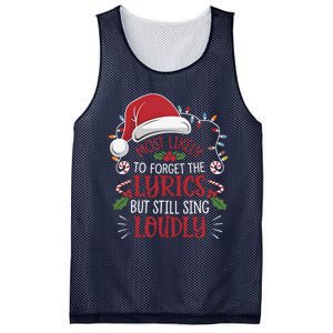 Most Likely To Forget Lyrics But Still Sing Loudly Funny Mesh Reversible Basketball Jersey Tank