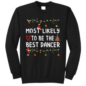 Most Likely To Christmas Shirt Funny Matching Family Pajamas Sweatshirt