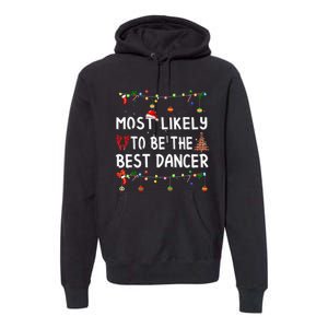 Most Likely To Christmas Shirt Funny Matching Family Pajamas Premium Hoodie