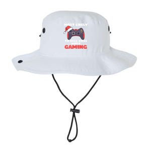 Most Likely To Miss Christmas While Gaming Xmas Family Cool Gift Legacy Cool Fit Booney Bucket Hat