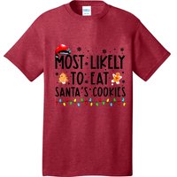 Most Likely To Eat Santas Cookies Family Christmas Matching T-Shirt