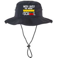 MOST LIKELY TO RULE THE SCHOOL RULER & APPLE Bucket Hat