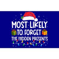 Most Likely To Forget The Hidden Presents Family Christmas Bumper Sticker