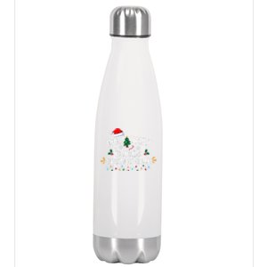 Most Likely To Spread Christmas Cheer Family Xmax Meaningful Gift Stainless Steel Insulated Water Bottle