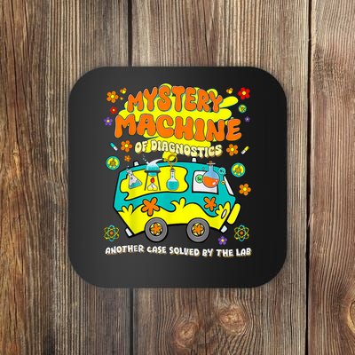 Med Lab Tech Lab Week 2025 Mystery Machine Of Diagnostics Coaster