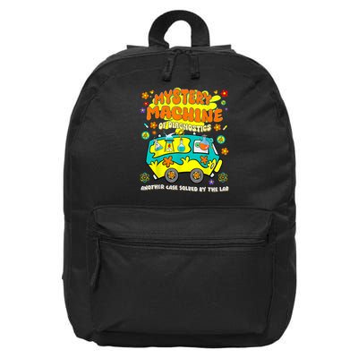 Med Lab Tech Lab Week 2025 Mystery Machine Of Diagnostics 16 in Basic Backpack