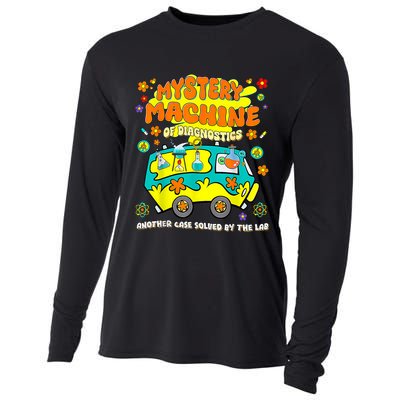 Med Lab Tech Lab Week 2025 Mystery Machine Of Diagnostics Cooling Performance Long Sleeve Crew