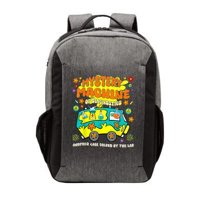 Med Lab Tech Lab Week 2025 Mystery Machine Of Diagnostics Vector Backpack