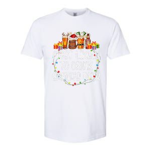 Most Likely To Drink SantaS Beer Matching Christmas Softstyle CVC T-Shirt