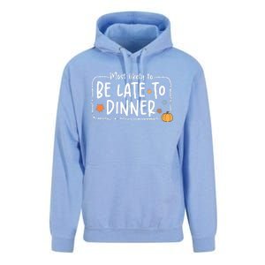 Most Likely To Be Late To Dinner Christmas Xmas Holiday Unisex Surf Hoodie